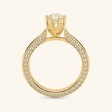  Nhẫn cầu hôn vàng 10k Tulip Embrace | Gix Jewel 