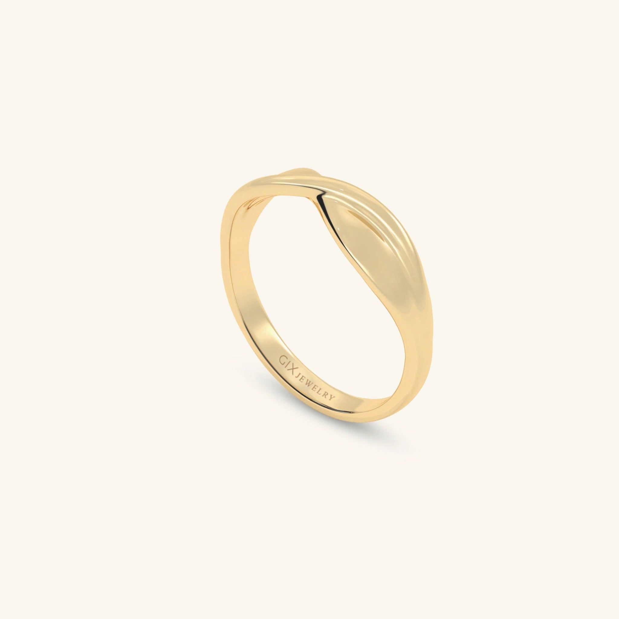  Nhẫn cưới vàng 18k thiết kế riêng - GCR25050188 | Gix Jewel 