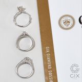  Nhẫn cầu hôn vàng 18k Ribbon Promise | Gix Jewel 