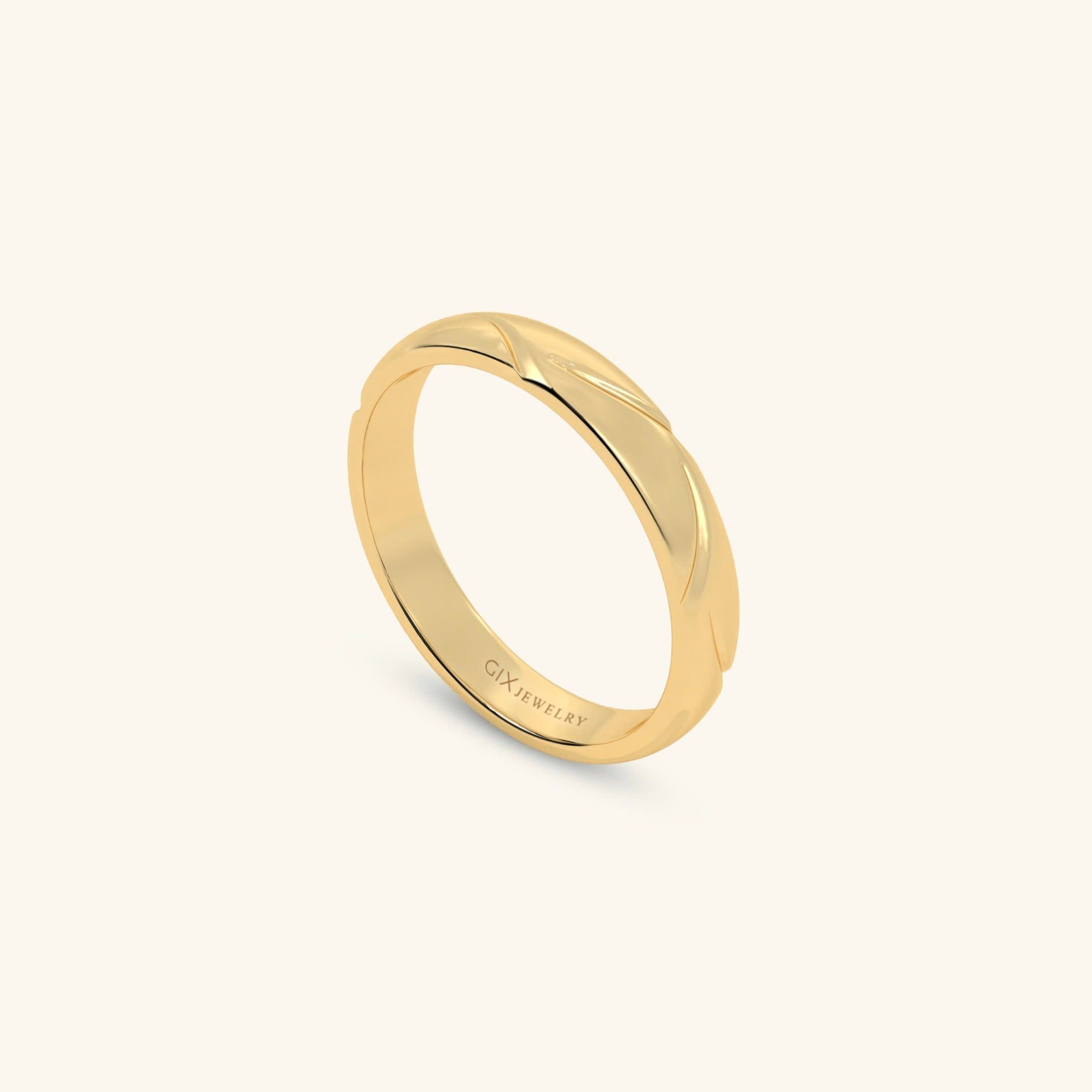  Nhẫn cưới vàng 18k thiết kế riêng - GCR25050305 | Gix Jewel 