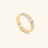  Nhẫn cưới vàng 14k thiết kế riêng - GCR25050186 | Gix Jewel 