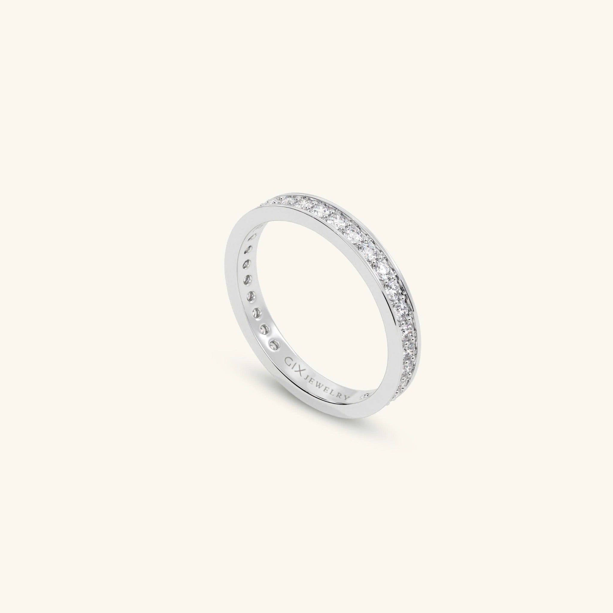  Nhẫn cưới vàng 18k thiết kế riêng - GCR25050196 | Gix Jewel 