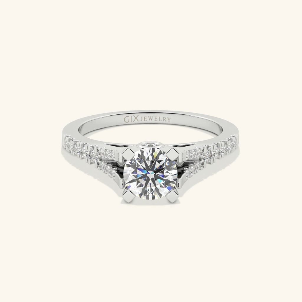 Nhẫn cầu hôn vàng 10k Duchess Ring | Gix Jewelry
