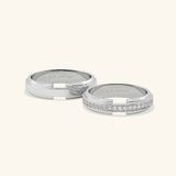  Nhẫn cưới vàng 18k thiết kế riêng - GCR25050203 | Gix Jewel 