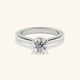  Nhẫn cầu hôn vàng 18k Tulip Embrace | Gix Jewel 