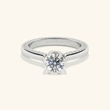  Nhẫn cầu hôn vàng 10k Tulip Embrace | Gix Jewel 