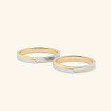  Nhẫn cưới vàng 14k thiết kế riêng - GCR25050193 | Gix Jewel 