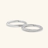  Nhẫn cưới vàng 14k thiết kế riêng - GCR25050287 | Gix Jewel 