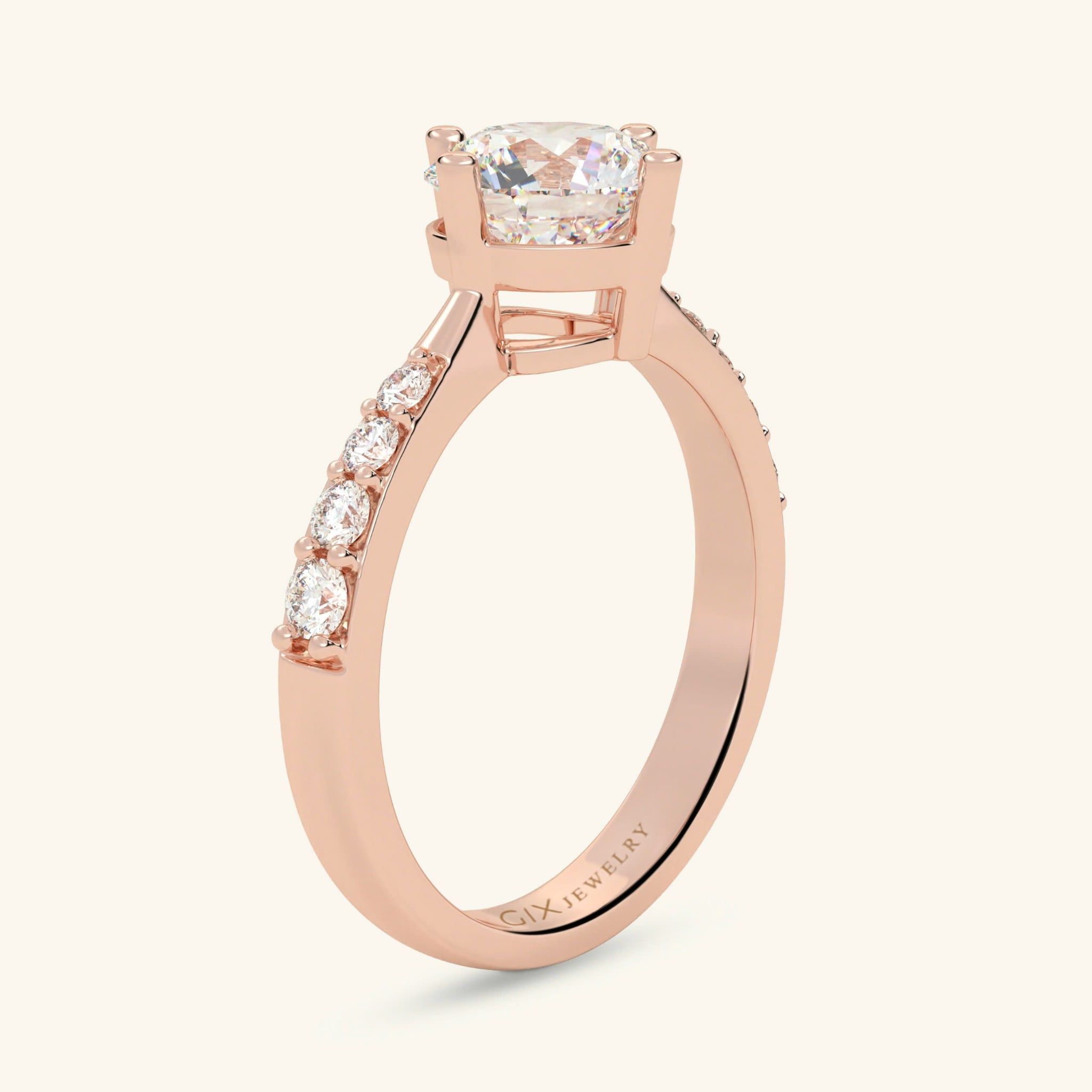  Nhẫn cầu hôn vàng 18k Crave Light | Gix Jewel 