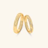  Nhẫn đôi bạc thiết kế riêng - GCR25050305 | Gix Jewel 