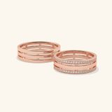  Nhẫn đôi bạc thiết kế riêng - GCR25050304 | Gix Jewel 