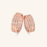  Nhẫn đôi bạc thiết kế riêng - GCR25050304 | Gix Jewel 