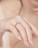  Nhẫn đính hôn vàng 18k Honey Lace | Gix Jewel 