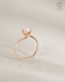  Mẫu nhẫn cầu hôn đẹp vàng 18k đính kim cương - Grace Vine | Gix Jewelry 