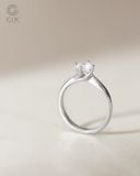  Nhẫn đính hôn vàng trắng 18k đính kim cương nhân tạo - Honey Lace | Gix Jewel 