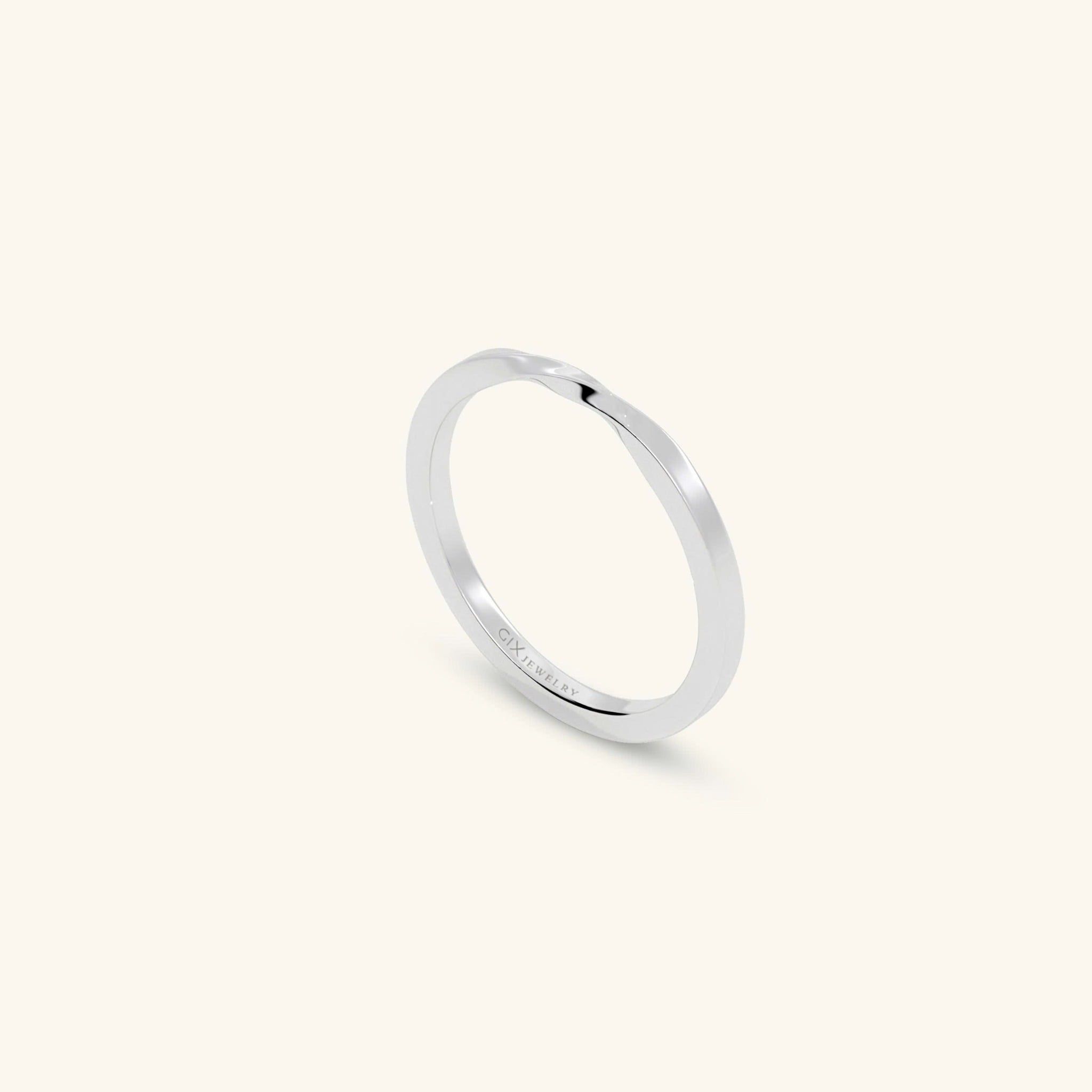  Nhẫn cưới vàng 10k thiết kế riêng - GCR25050190 | Gix Jewel 