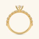  Nhẫn cầu hôn bạc Fire Bloom | Gixjewelry 