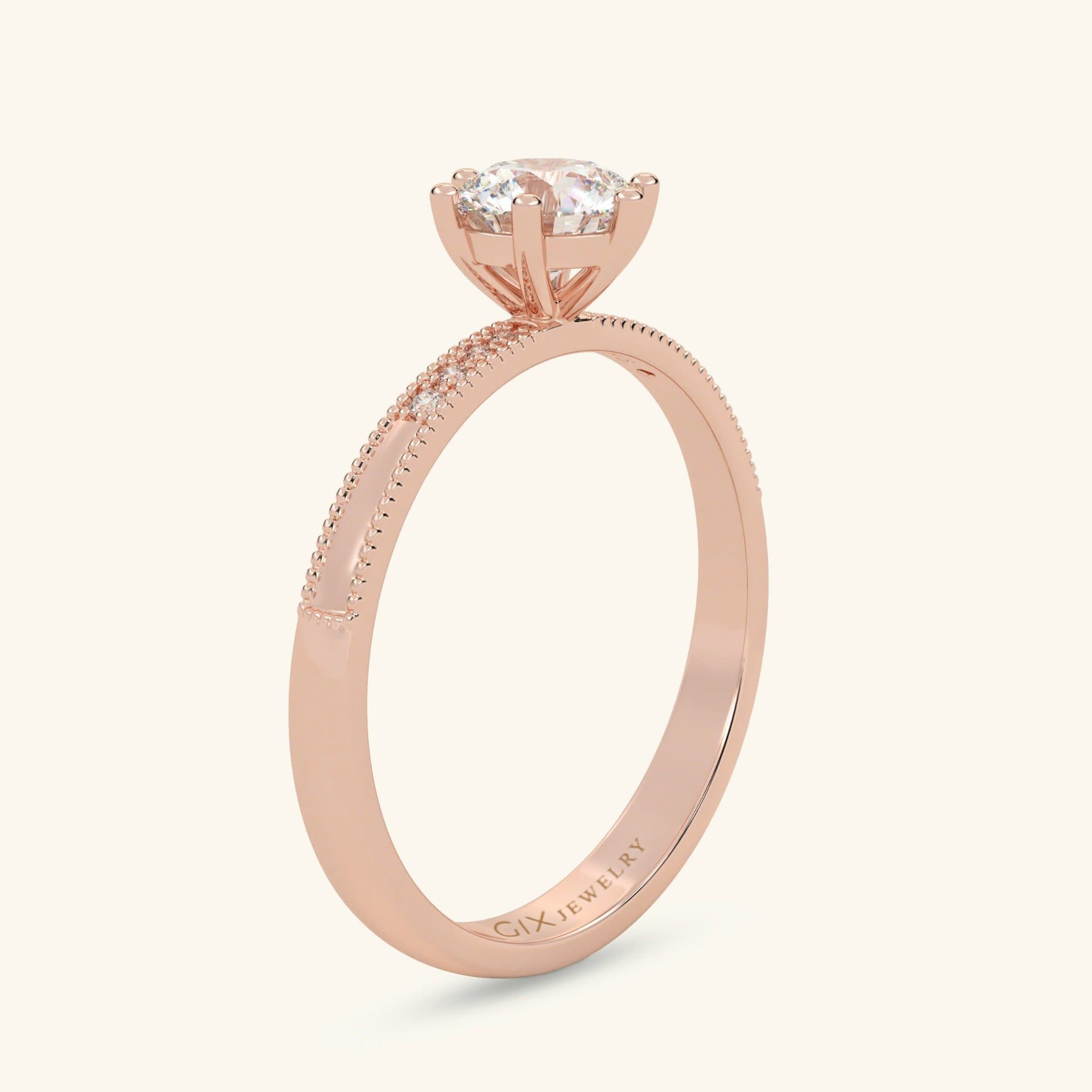  Nhẫn cầu hôn vàng 18k Love Storm | Gix Jewel 