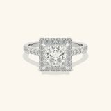  Nhẫn đính hôn bạc Chrome Glow | Gix Jewel 