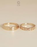  Nhẫn cưới vàng 14k thiết kế riêng - GCR25050178 | Gix Jewel 