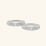  Nhẫn cưới vàng 10k thiết kế riêng - GCR25050166 | Gix Jewel 