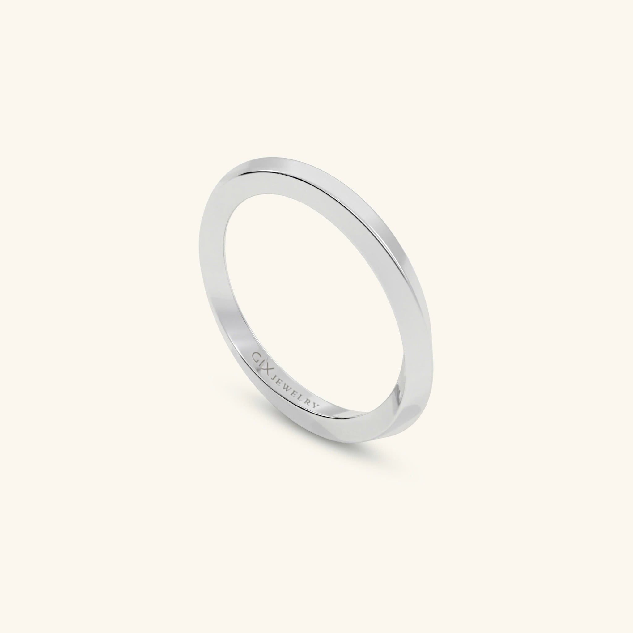  Nhẫn cặp bạc thiết kế riêng - GCR25050287 | Gix Jewel 