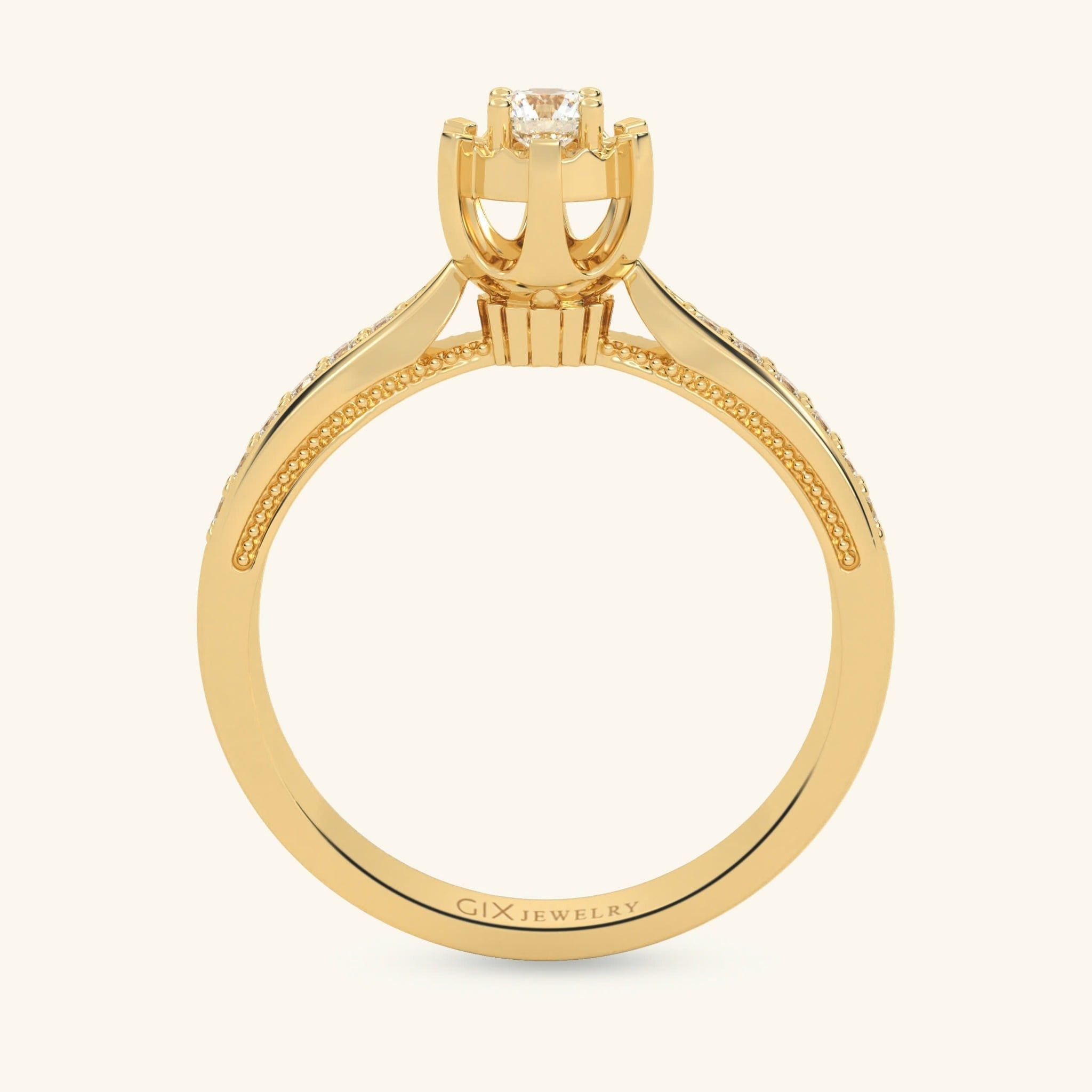  Nhẫn cầu hôn bạc Lily Love | Gix Jewel 