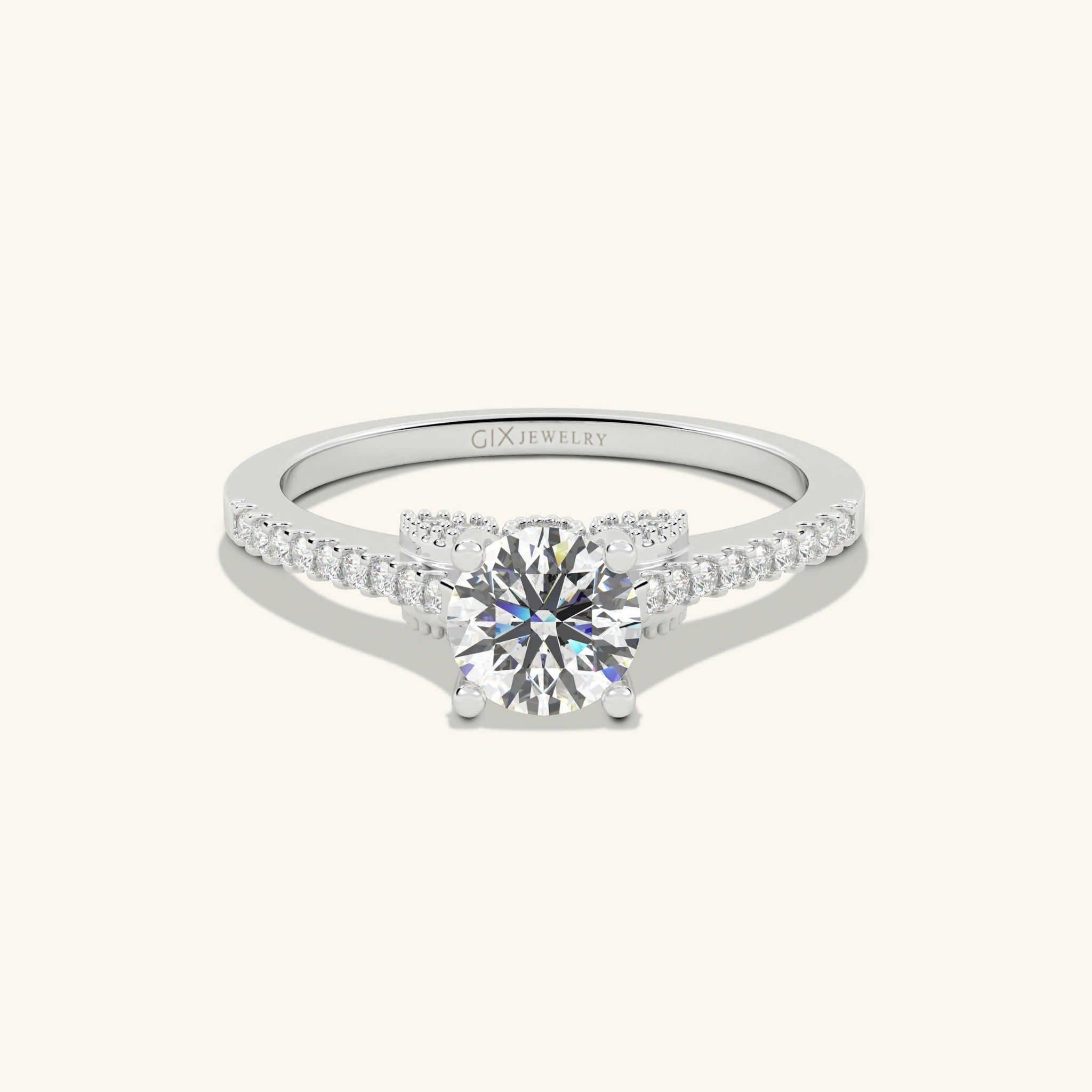 Nhẫn cầu hôn bạc Sharp Love | Gix Jewel 