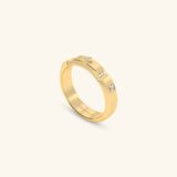  Nhẫn cưới vàng 18k thiết kế riêng - GCR25050289 | Gix Jewel 