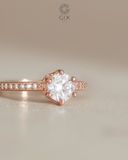  Nhẫn đính hôn vàng 14k Modern Crown| Gix Jewel 