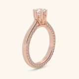  Nhẫn cầu hôn vàng 14k Tulip Embrace | Gix Jewel 