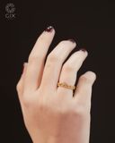  Nhẫn vương miện vàng 18k & bạc đẹp đính đá cao cấp | Gix Jewel 