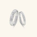  Nhẫn đôi bạc thiết kế riêng - GCR25050297 | Gix Jewel 