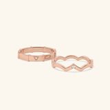  Nhẫn cưới vàng 18k thiết kế riêng - GCR25050264 | Gix Jewel 