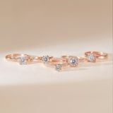  Nhẫn cầu hôn bạc Sleek Heart | Gix Jewel 