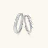 Nhẫn cưới vàng 18k thiết kế riêng - GCR25050303 | Gix Jewel 