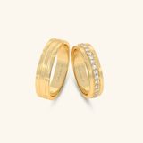  Nhẫn đôi bạc thiết kế riêng - GCR25050302 | Gix Jewel 