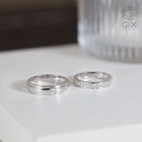  Nhẫn Cưới Kim Cương Vàng 14K Clarella - GCR25050005 