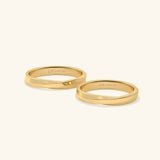  Nhẫn cưới vàng 10k thiết kế riêng - GCR25050295 | Gix Jewel 