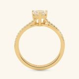  Nhẫn cầu hôn bạc Pink Promise | Gix Jewel 