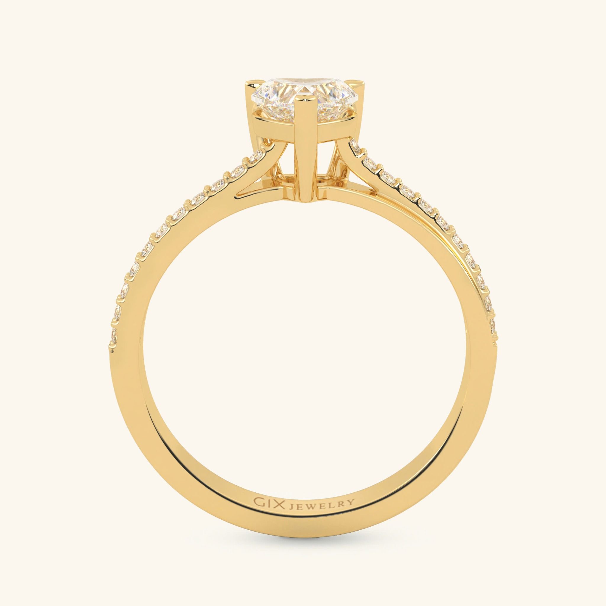  Nhẫn cầu hôn bạc Pink Promise | Gix Jewel 