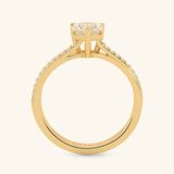  Nhẫn cầu hôn vàng 18k Pink Promise | Gix Jewel 