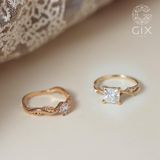  Nhẫn đính hôn vàng 18k Neon Kiss | Gix Jewel 