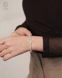  Lắc tay tennis trái tim đính đá 4mm cao cấp | Gix Jewel 