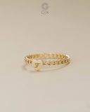  Nhẫn trái tim khắc tên đẹp - GNN25050175 | Gix Jewel 