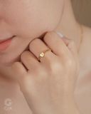  Nhẫn trái tim khắc tên đẹp - GNN25050175 | Gix Jewel 