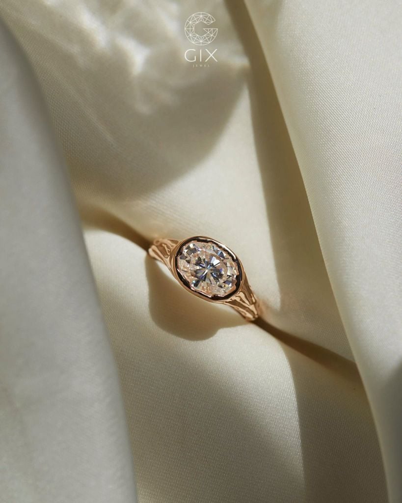 Nhẫn East-West Oval - GNN25050201 | Gix Jewel