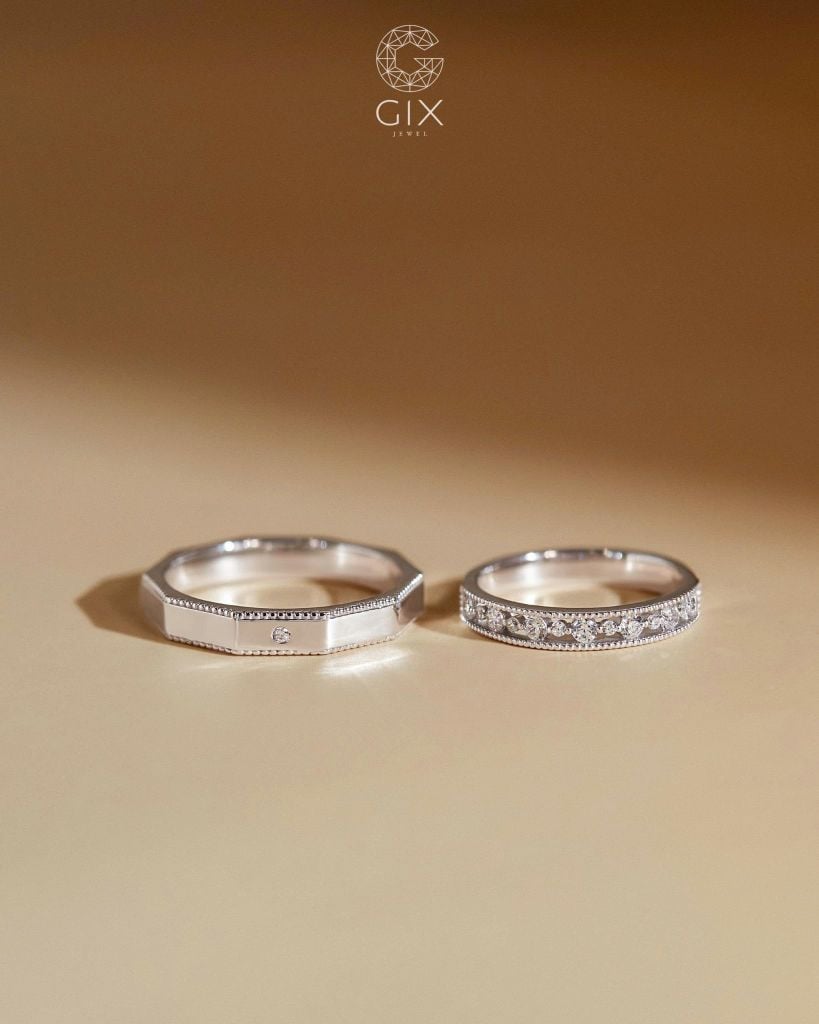 Nhẫn cưới thiết kế - GCR25050336 | Gix Jewel
