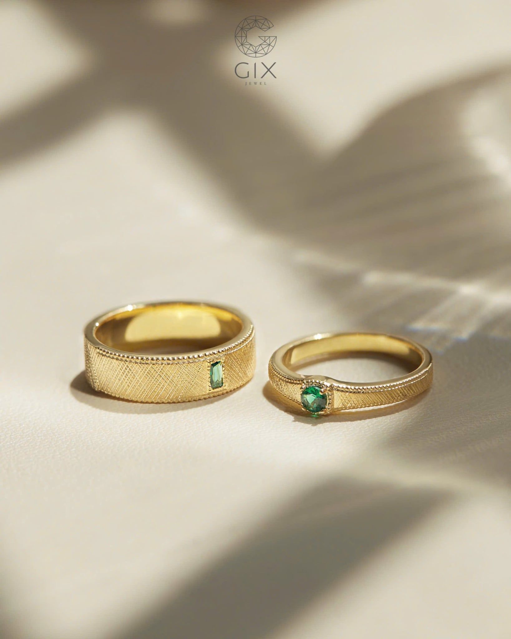  Nhẫn cưới thiết kế riêng - GCR25050328 | Gix Jewel 