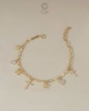  Lắc tay xích gắn charm theo yêu cầu | Gix Jewel 